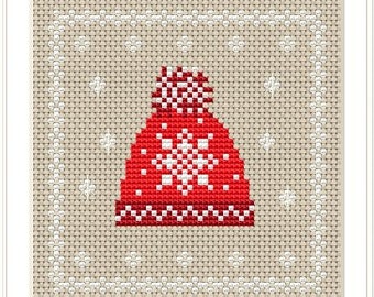 Holiday decor Cross stitch PDF pattern, Christmas Decoration Cross stitch, Little needle cross stitch, Christmas ornament xstitch chart