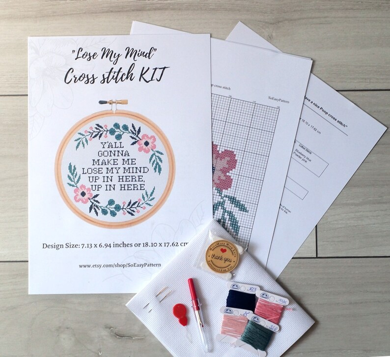Maybe Swearing Will Help Cross Stitch Kit Starter Cross Stitch Kit For Beginners Sayings Cross Stitch Chart Funny Quotes Cross Stitch Kit