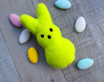 Hase ITH Stickdatei, Bunnies Maschinenstickerei, weicher Hase, Marshmallow Bunny Stoffie in the Hoop Stickerei