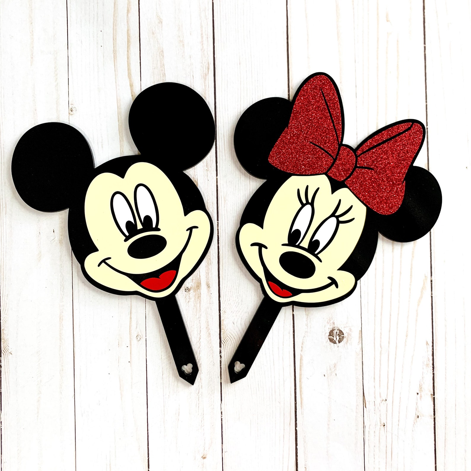 mickey mouse garden decor