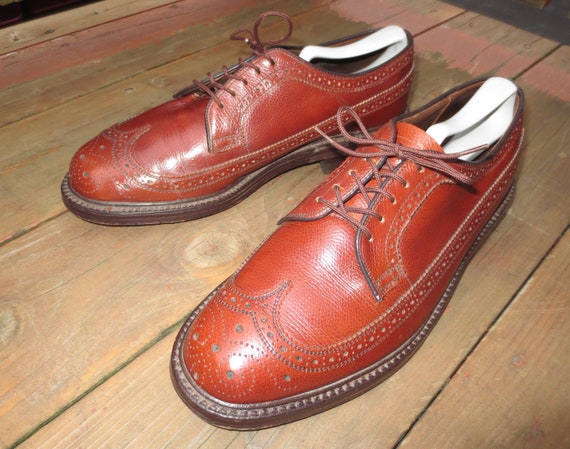 Vintage Walk-Over 17131B Longwing Blucher in Size
