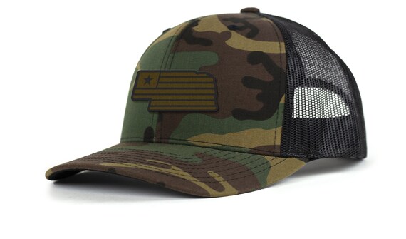 nebraska camo baseball hat