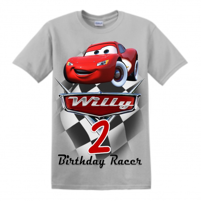 Cars Birthday Tank Top Disney Cars Birthday Shirt