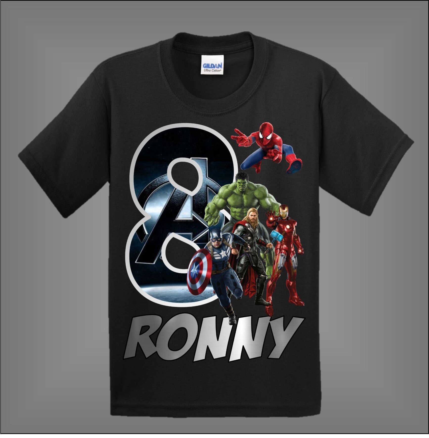 avengers boys shirt