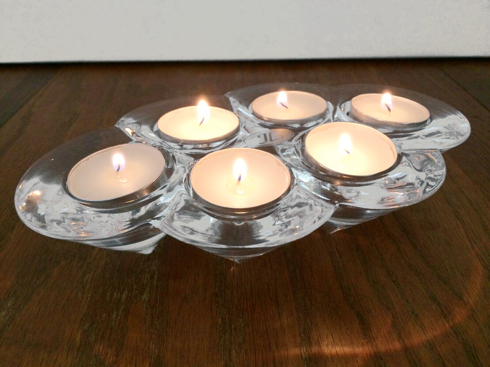 Vintage JOHN LEWIS JL Crystal Icicle Votive Candle Holder Etsy