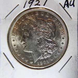 1921 MORGAN ZILVEREN DOLLAR