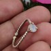 Moonstone Ring 925 Silver Mediation Ring Yoga Ring Boho Ring image 0