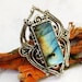 Labradorite Ring Handmade Silver Ring Multi Fire image 2