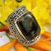 Pietersite Ring Sterling Silver Ring Boho Ring Statement image 0