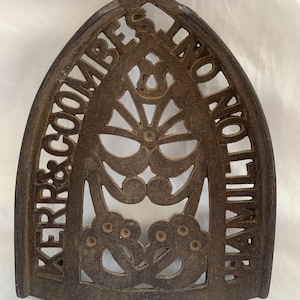 Antique Iron Trivet