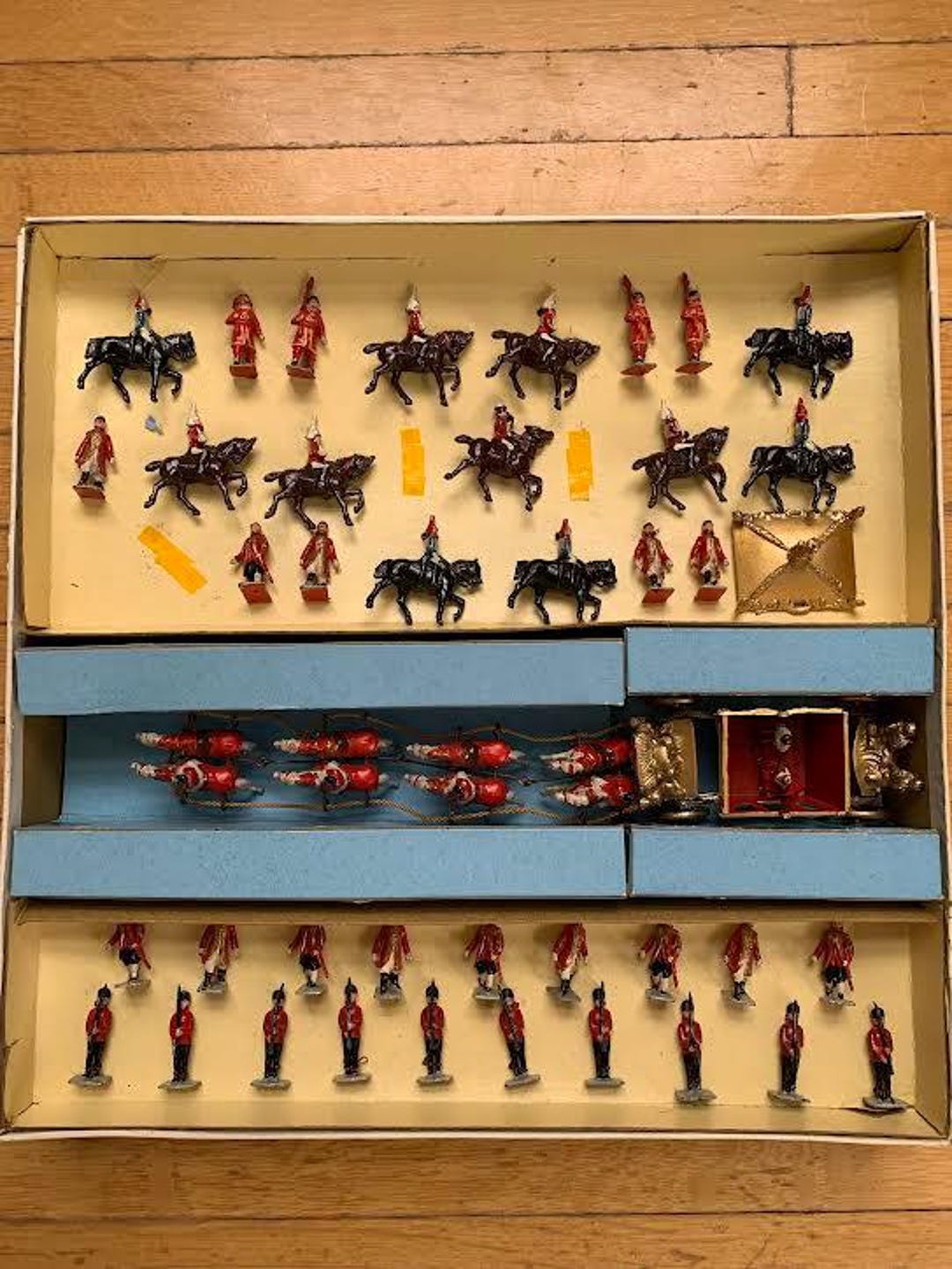 JOHILLCO Plomb creux Cavaliers Escorte du carrosse - Hauteur totale