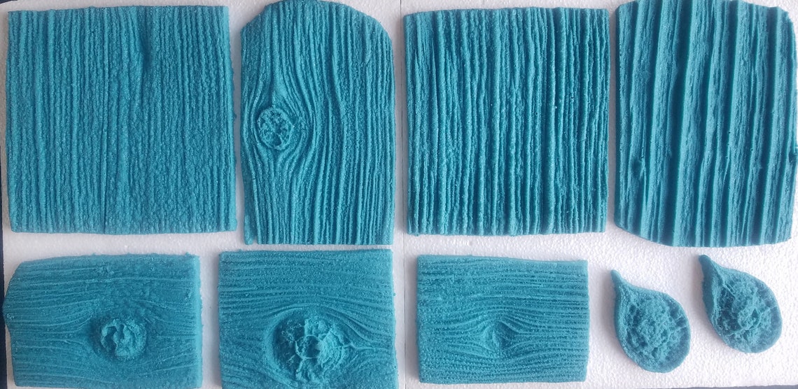 Best Concrete Wood Stamp Kit 9 Piece Wood Grain & Knots Stamp Etsy