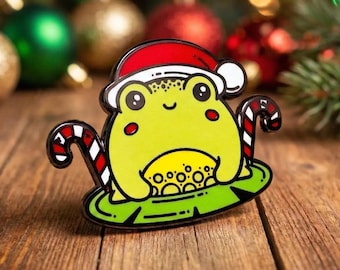 Kerstkikker speldje van hard emaille