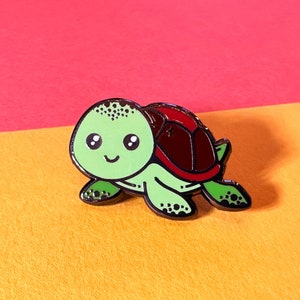 Tully the Turtle Hard Enamel pin badge, a hero in a half shell!!!