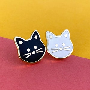 Enamel pin Cat bundle, a great gift for any cat lover image 1