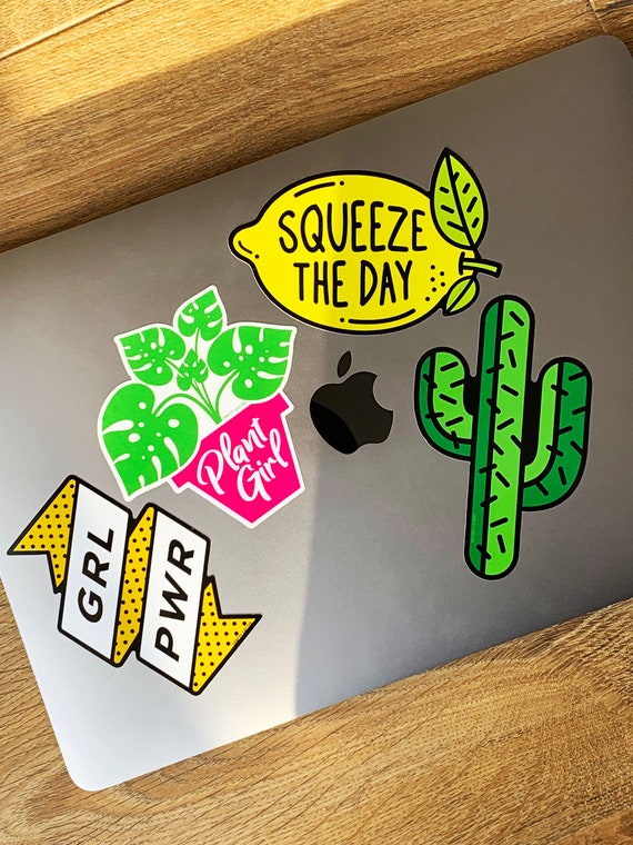 sticker bundle vinyl laptop sticker a great gift for any etsy