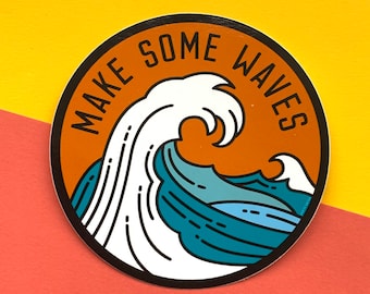 Make some waves a great gift for those wave riders!!! vinyl laptop stickers