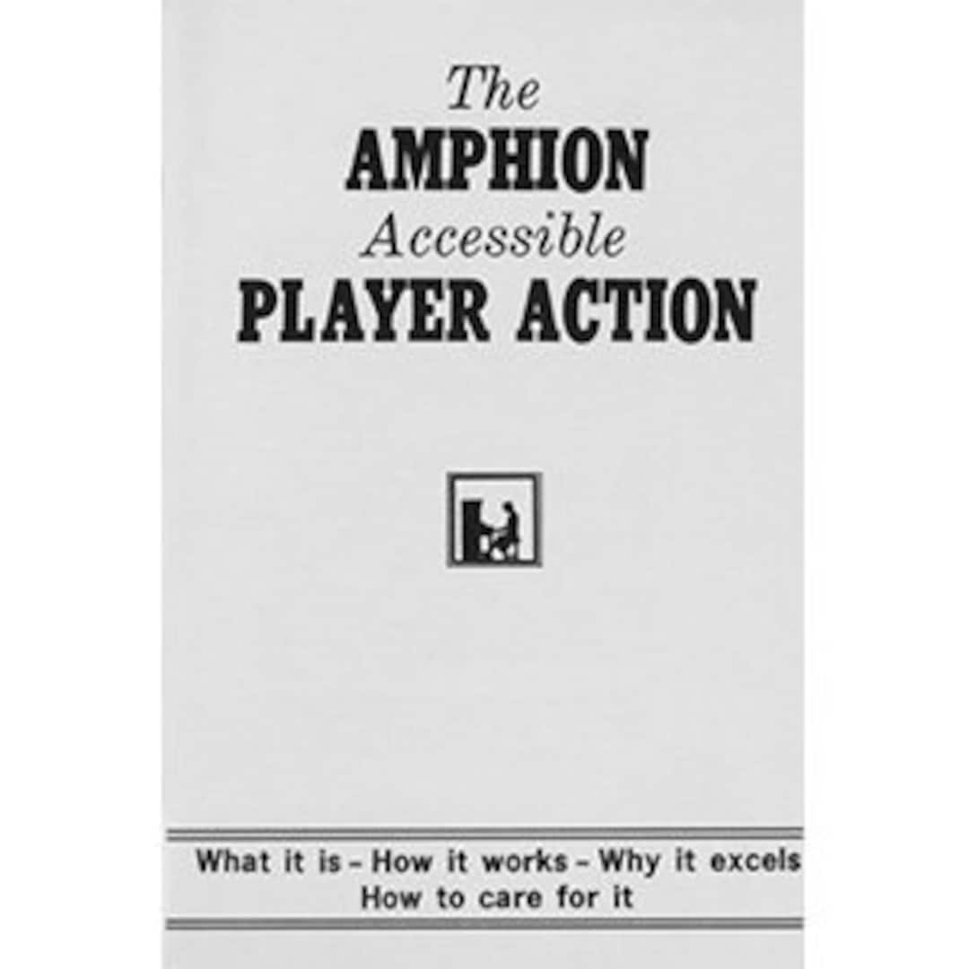Piano Amphion Accessible Player Action -