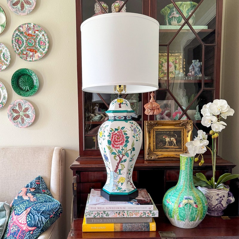 Chinoiserie Lamp - Etsy