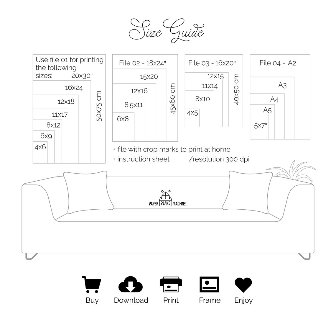 Less is More Print Typography Poster, Motivational Quotes Minimalist