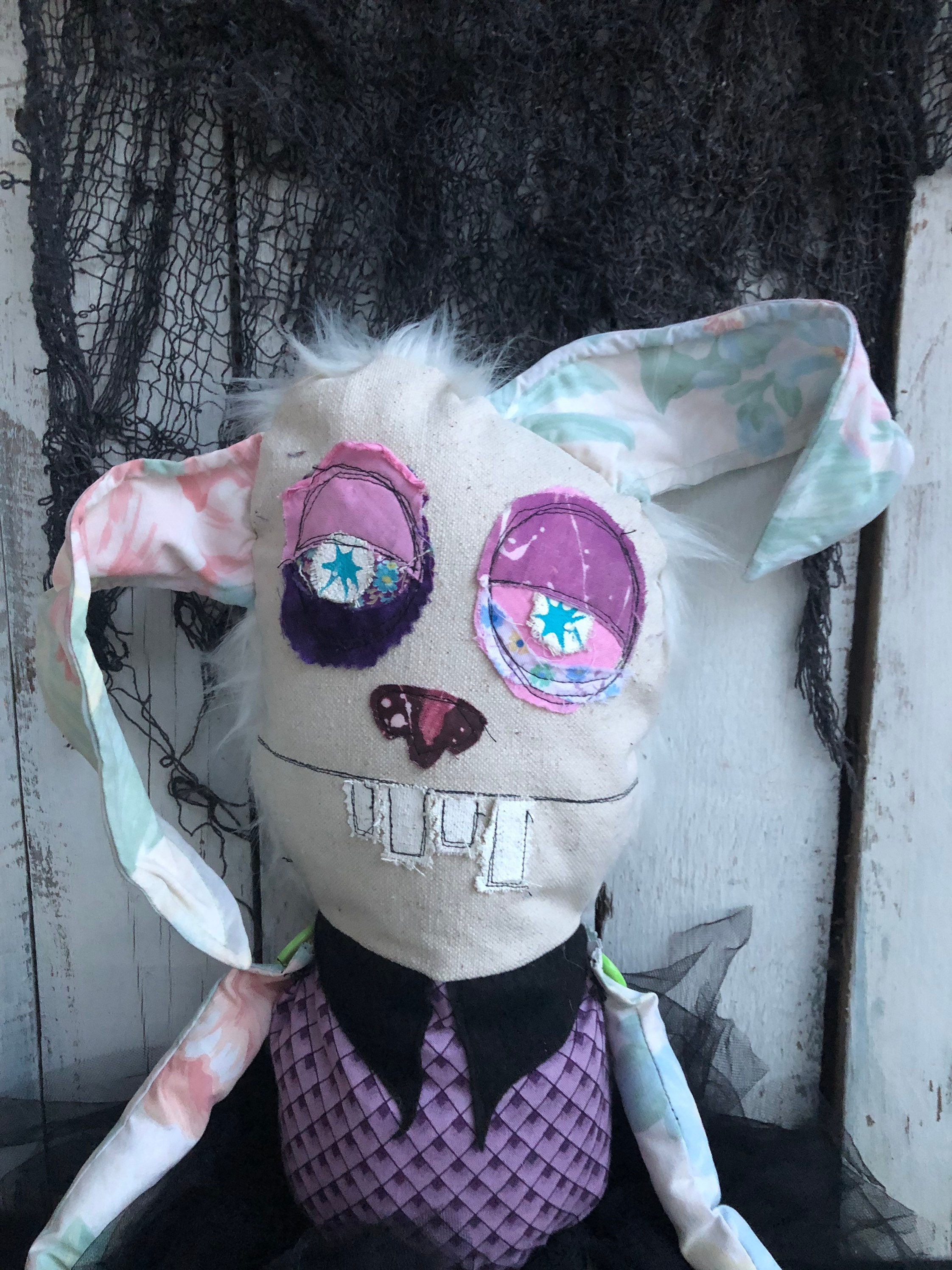 Sweet Bunny Evil Bunny Possible Murder Rabbit Stuffed Bunny Bunny ...