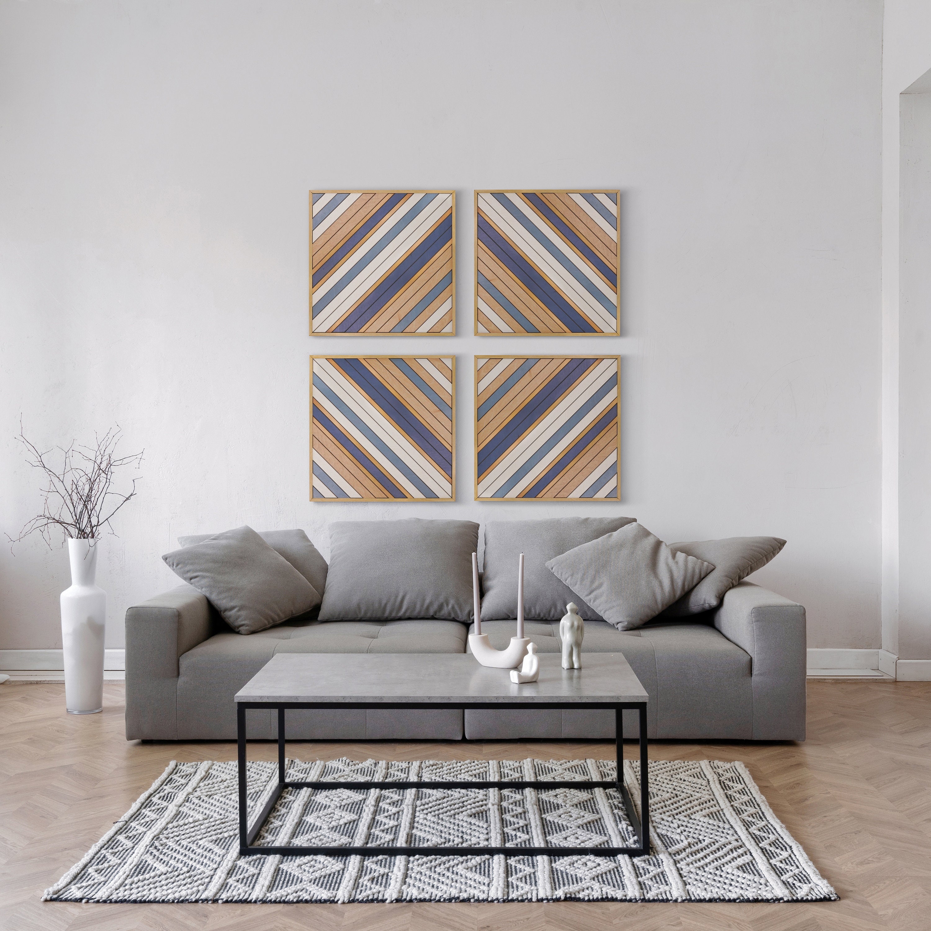 Large Wood Wall Art Set Large Wood Wall Decor Panels set of Etsy Canada