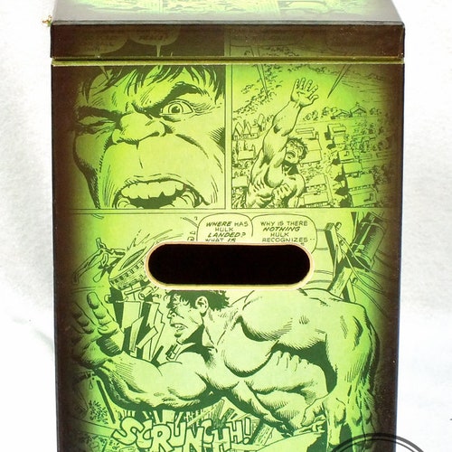 Hulk - shops Large Comic Book Hard Box Chest MDF