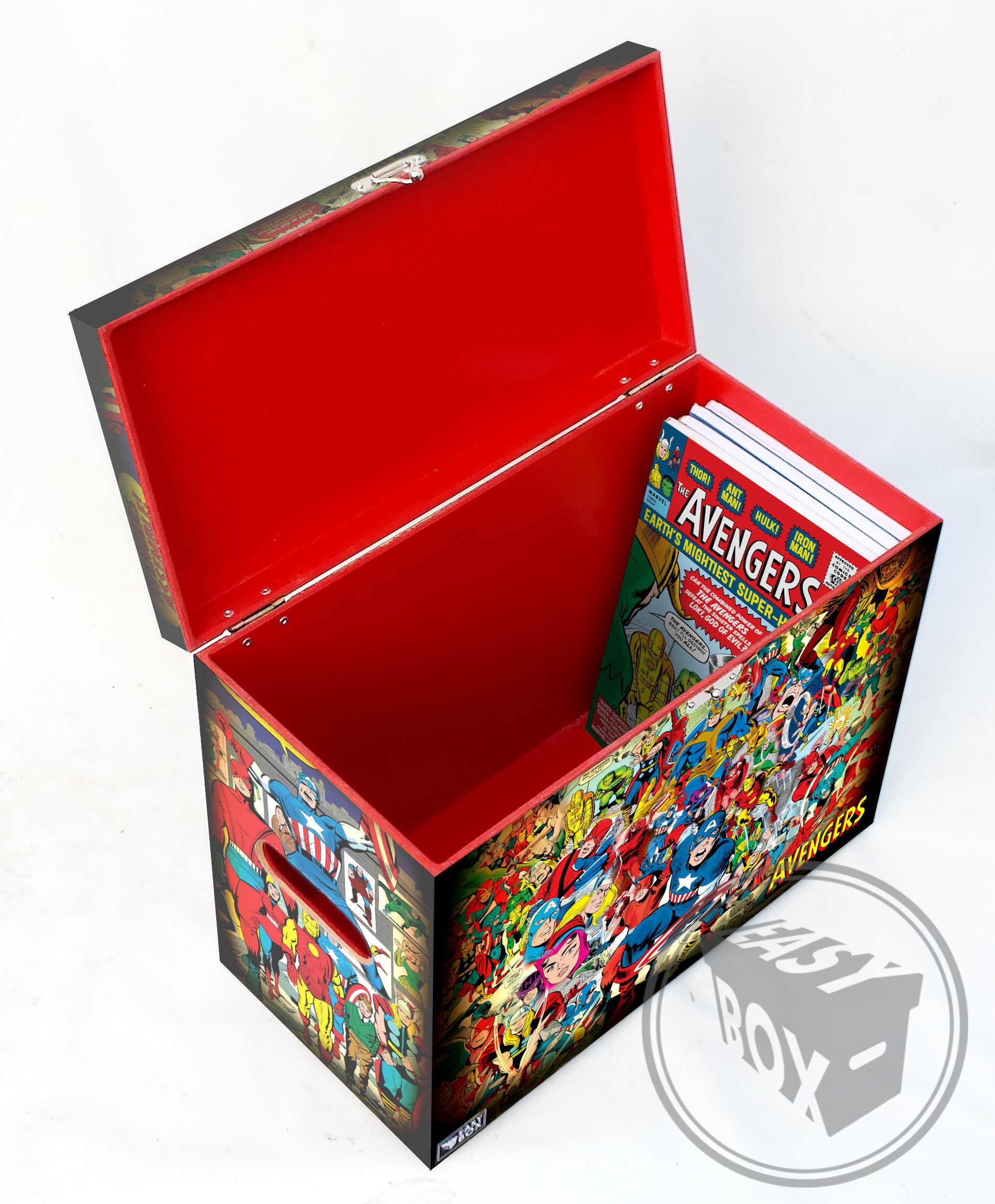 Avengers Classics - Large Comic Book Hard Storage Box Chest MDF - Etsy