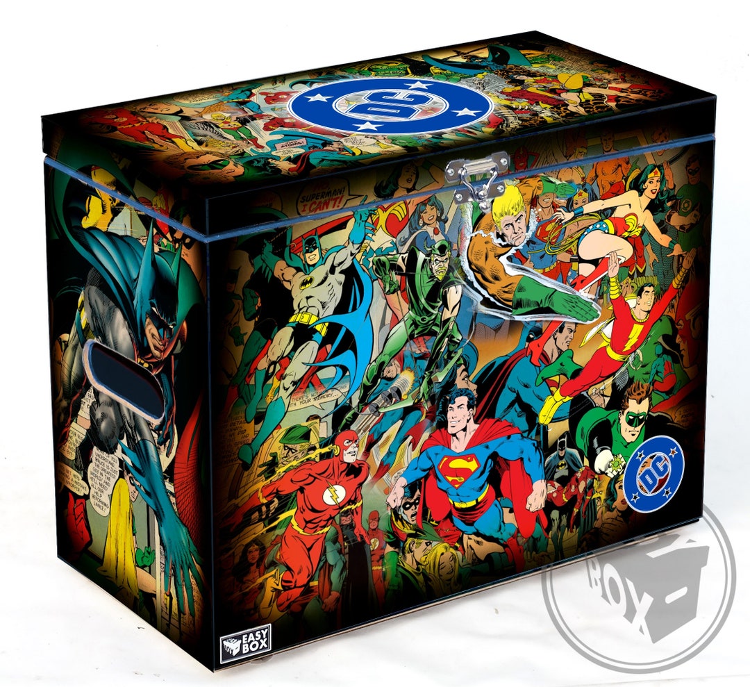 DC Comics Classics - Large Comic Book Hard Box MDF - Etsy