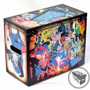 Large Comic Book Hard Box Chest MDF Legion of Super Heroes #3 - Etsy