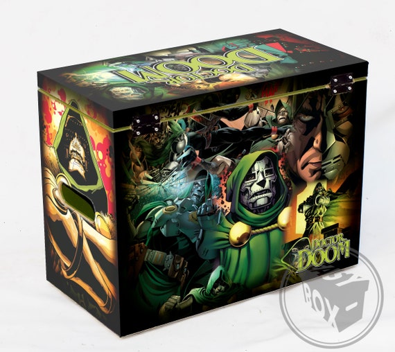 Doctor Doom - Large Comic Book Hard Box Chest MDF - Etsy