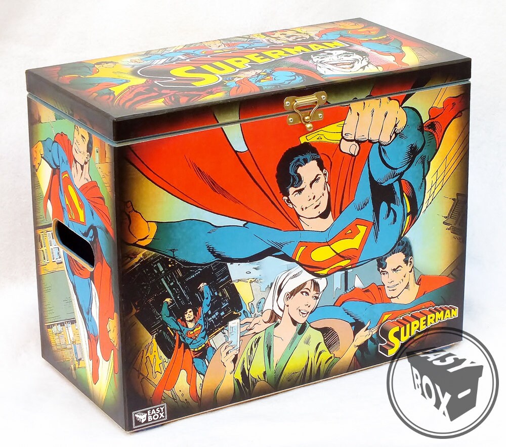 Superman on sale toy box