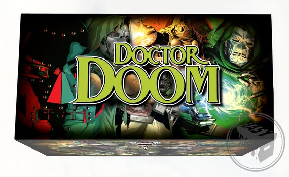 Doctor Doom - Large Comic Book Hard Box Chest MDF - Etsy