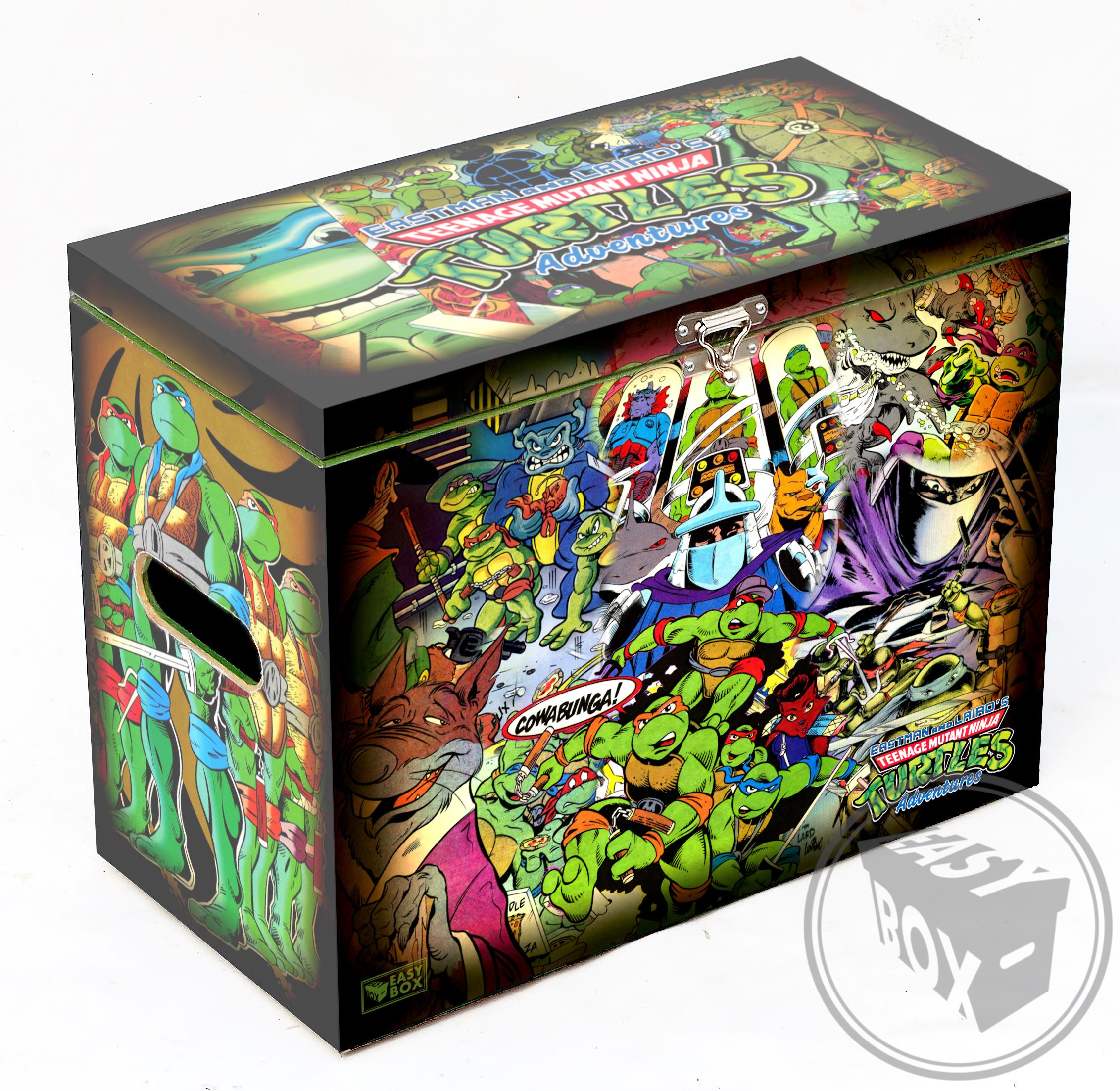 未開封 希少Friends THe softshell complete box Teenage Mutant Ninja Turtles Adventures - Large Comic Book Hard