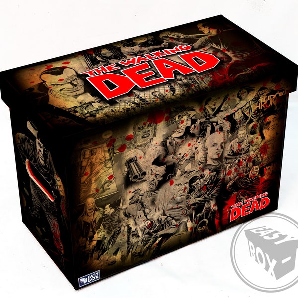 The Walking Dead - Large Comic Book Hard Box MDF