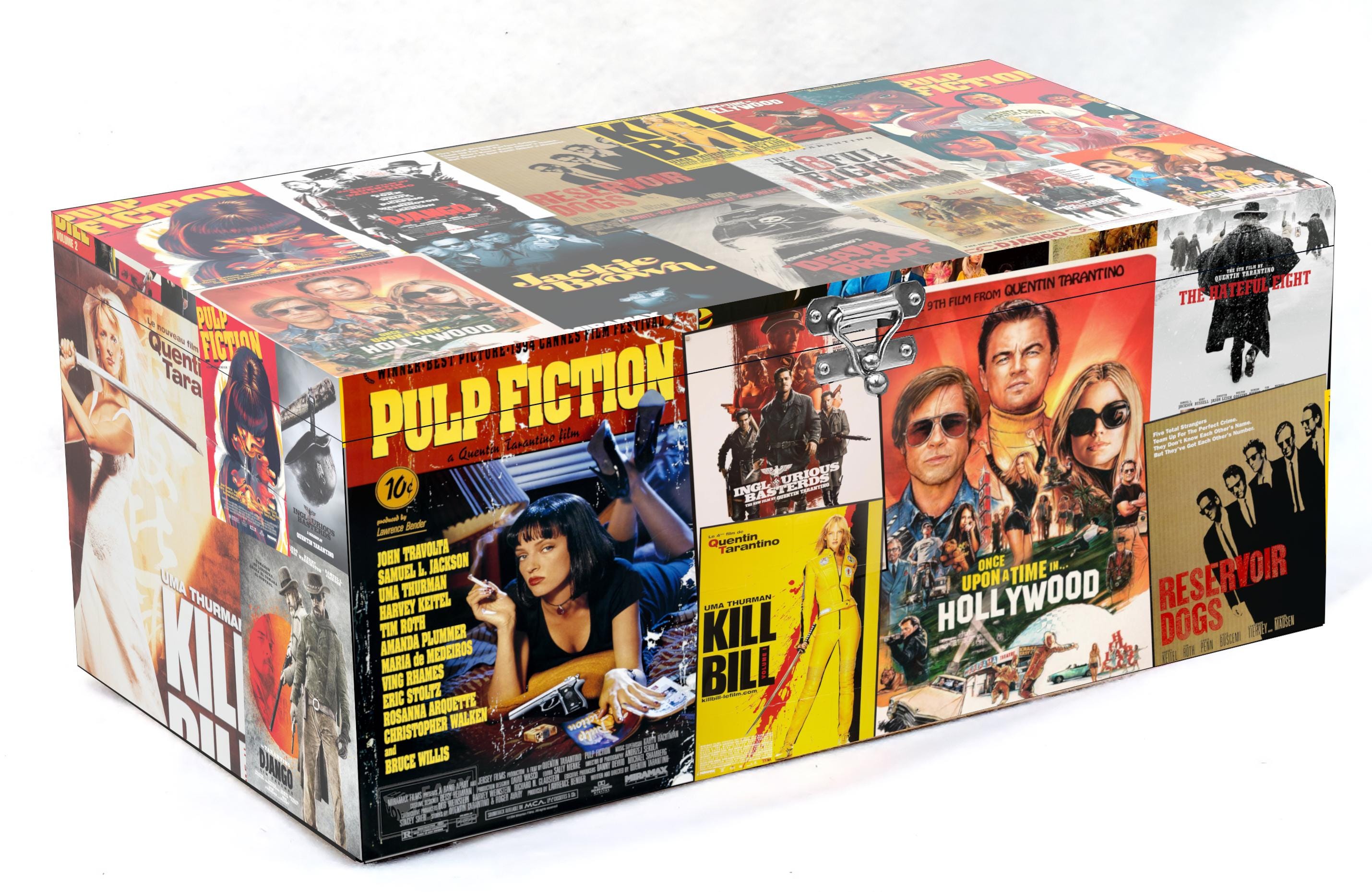 Tarantino - Dvds / Blu-rays Box Chest MDF - Etsy