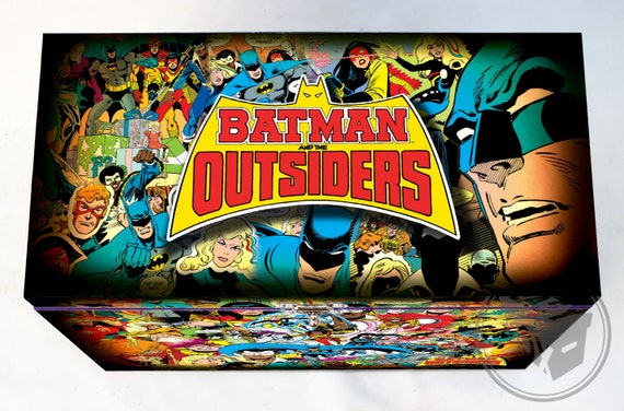 Batman and the Outsiders (80's) - Large Comic Book Hard Box Chest
