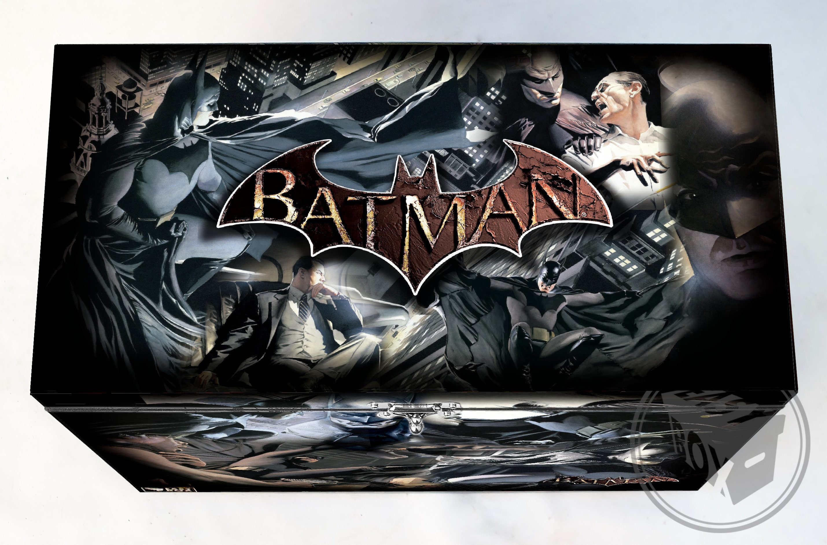 ARDITEX Batman Organizer van hout (62 x 30 x 60 cm) met 6 stoffen ARDITEX Batman Organizer van hout (62 x 30 x 60 cm) met 6 stoffen