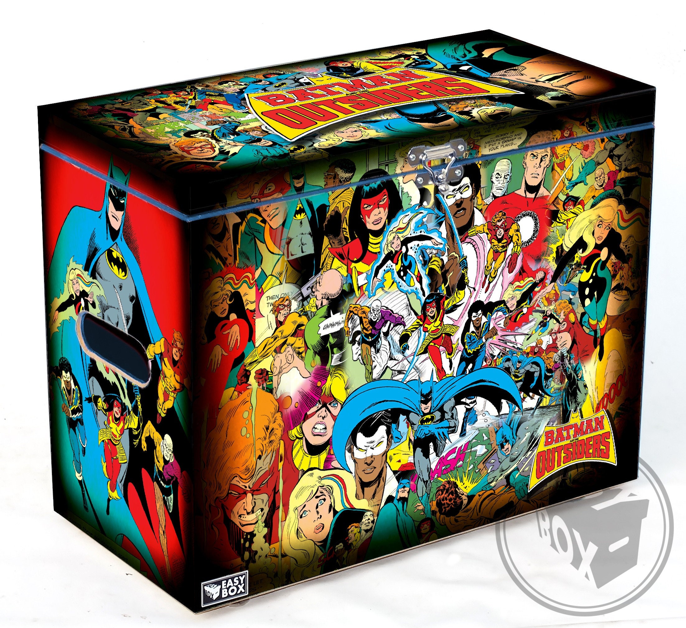 Batman and the Outsiders (80's) - Large Comic Book Hard Box Chest