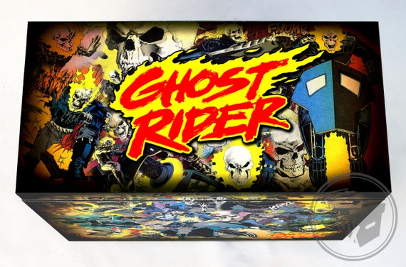 Ghost Rider 90's - Large Comic Book Hard Box Chest MDF - Etsy