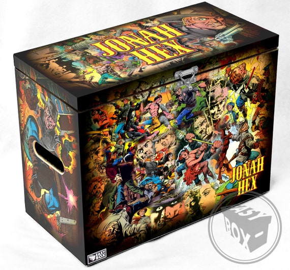 Jonah Hex - Classic - Large Comic Book Hard Box Chest MDF - Etsy