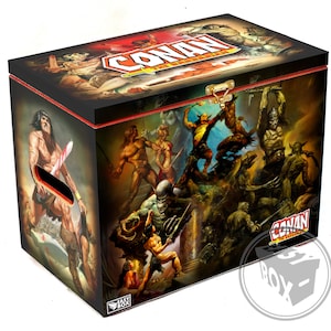 Conan The Barbarian - Groot stripboek Magazine Hard Box Chest MDF