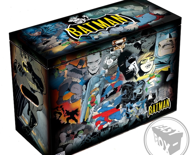 Batman: the Dark Knight - Large Comic Book Hard Box Chest MDF - Etsy