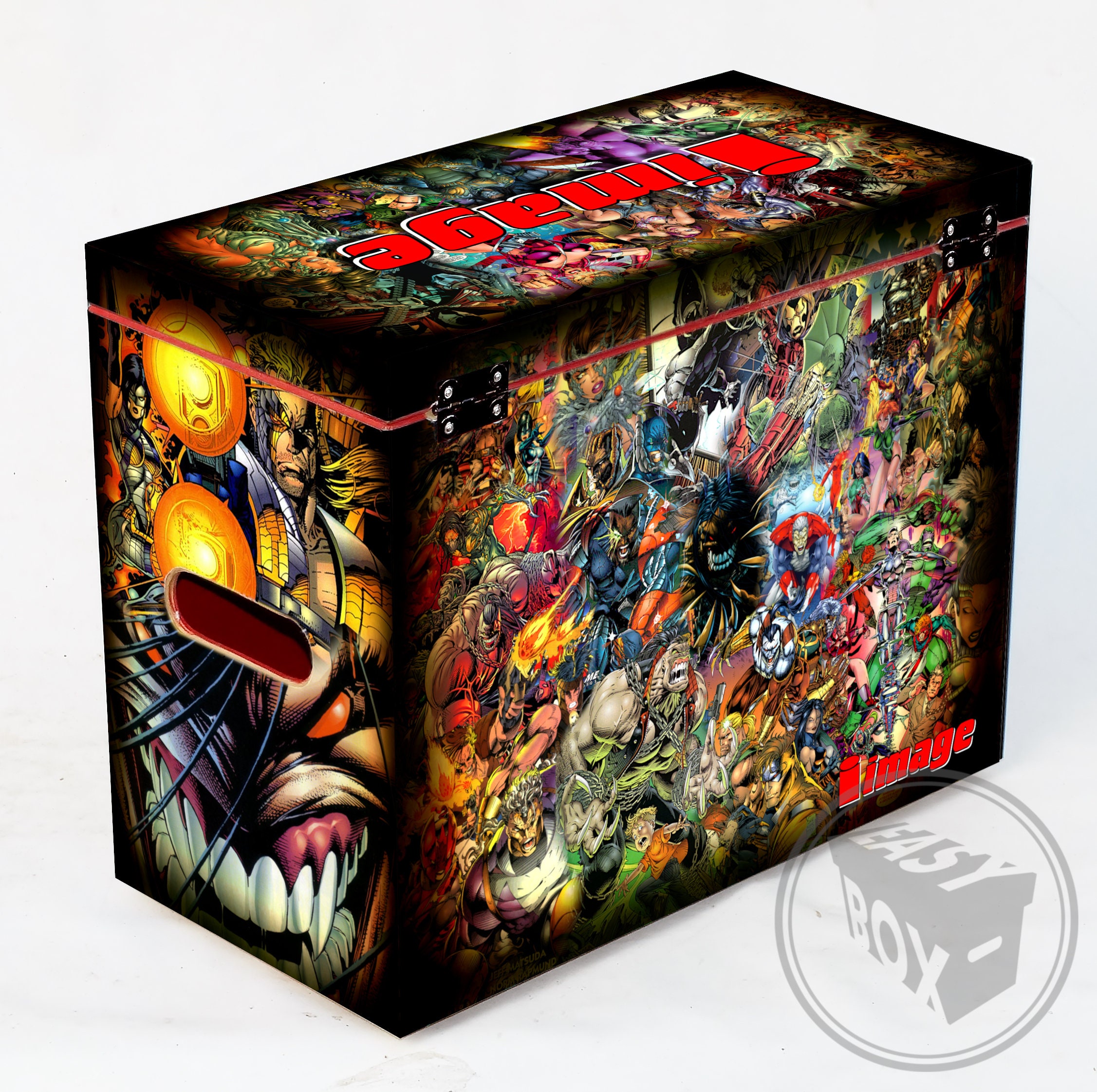 Image Comics 90s - Large Comic Book Hard Box Chest MDF - Etsy