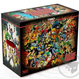 Suicide Squad -  Large Comic Book Hard Box Chest MDF