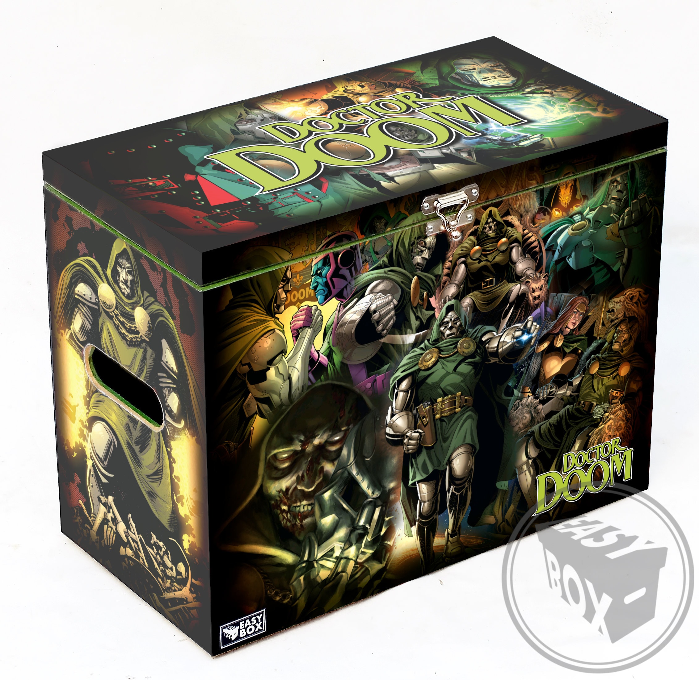 Doctor Doom - Large Comic Book Hard Box Chest MDF - Etsy