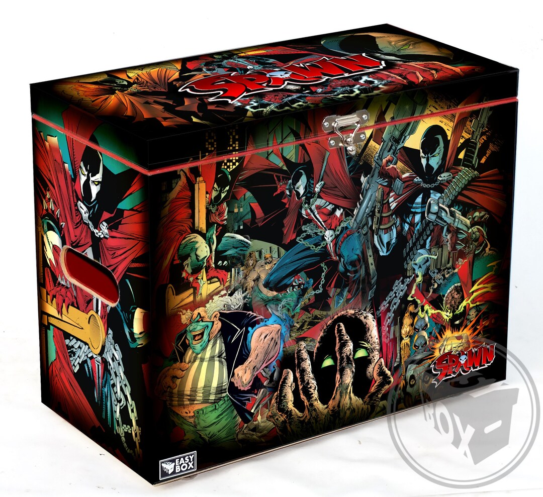 Spawn - Large Comic Book Hard Box Chest MDF - Etsy