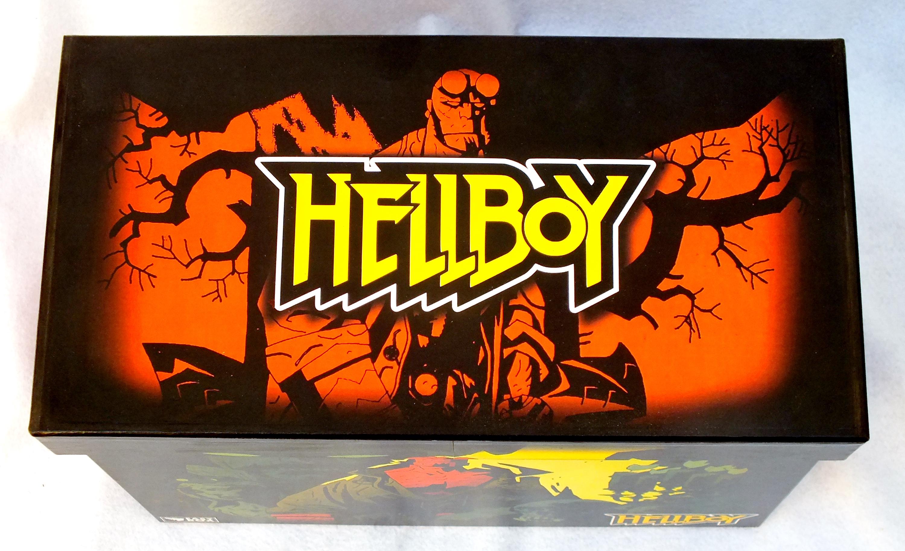 Hellboy - Large Comic Book Hard Box MDF - Etsy