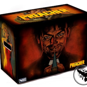 Large Comic Book Hard Box MDF Preacher