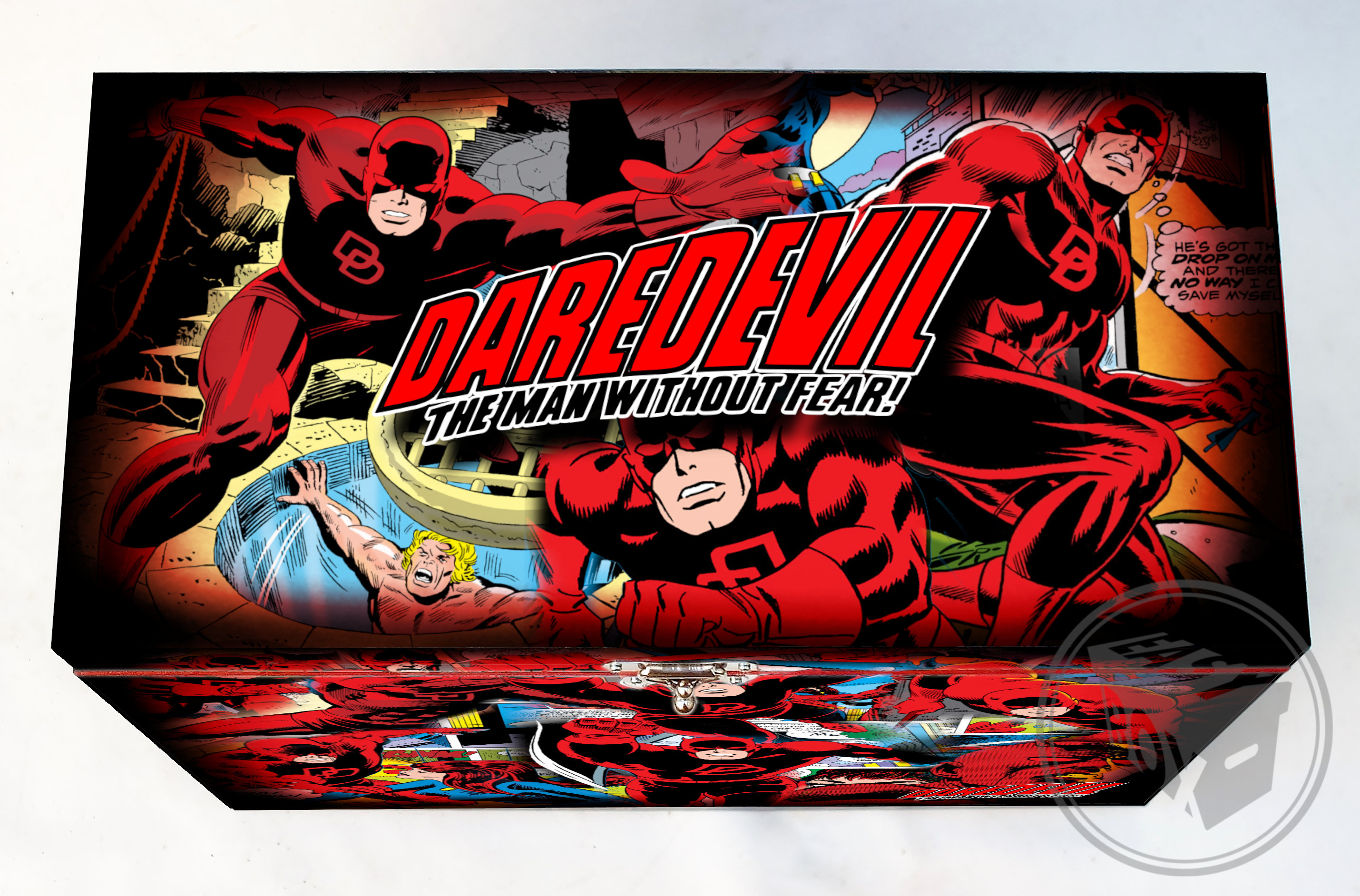Daredevil Classics - Large Comic Book Hard Box Chest MDF - Etsy